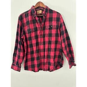 Outdoor Life Men's Flannel Buffalo Plaid sz Large